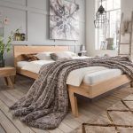 Bett Sarafina mit Holzkopfteil